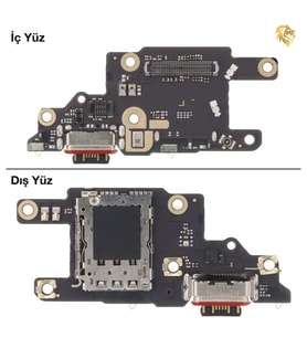 Xiaomi Poco X6 Pro Uyumlu Şarj Soketi Şarj Yuvası Şarj Giriş Soketi Mikrofon Bordu Dock Şarj Bordu