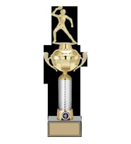 ODAK KUPA - Figürlü Kupalar - Masa Tenisi Kadın Figürlü Kupalar FG-058 B - 42 cm