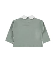 Civil Baby Çiçek Baskılı 6-18 Ay Sweatshirt - Yeşil 6-9 Ay