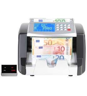 Sigma SC9520 Karışık Para Sayma Makinesi, Tl Ve Euro Karışık, Usd Adet Sayım, Türkçe Konuşma, Müş. Ekranı
