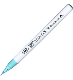 Zig Clean Color Real Brush Fırça Uçlu Marker Kalem 036 Light Blue 