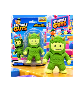 Stumble Guys Monster Flex Swamp Troll Rare Süper Esnek Yeşil Canavar Figür