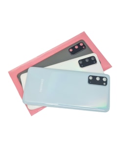Samsung Galaxy S20 Arka Kapak (CAM FULL LENSLİ ) MAVİ