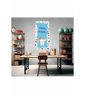 Dişlerimi Fırçalıyorum Fotoğraf Panosu Branda 100x200