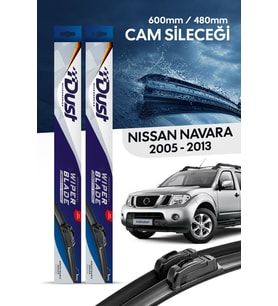 Nissan Navara Silecek Takımı 2005-2013 Uyumlu 600MM/480MM