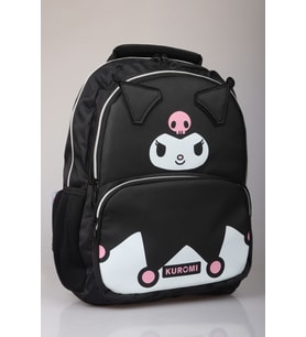 x Dekomus Lisanslı Kuromi Dark Delight Collection Büyük Boy Okul Çantası