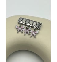 Çelik Silver Kelebek Nomi Charm - 25crm69