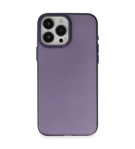İphone 15 Kılıf Modos Metal Kapak - Derin Mor