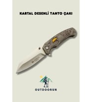 Kartal Desenli Tanto Çakı – 21,5 cm