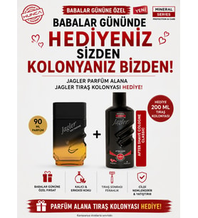 JAGLER EXTREME Erkek Parfüm EDT 90 ML BABALAR GÜNÜ ÖZEL TRAŞ KOLONYASI HEDİYE