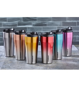 CKR-2049 400ML.ÇELİK MUG TERMOS BARDAK ÇİFT RENK (5680)