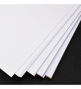 Braille Çalışmaları - Görme Engelliler Çalışma Materyali 160 Gram Bristol A4 Ebat Kağıt - 25 Adet