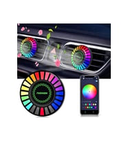 Araç İçi Koku Hazneli RGB Sese Duyarlı LED Işık