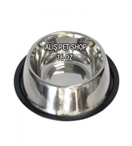 ALİŞPETSHOP Çelik Mama Kabı 16 Oz