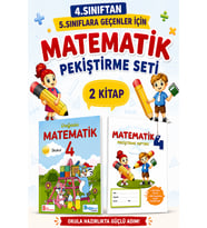 4.Sınıftan 5.Sınıfa Geçenler İçin Matematik Pekiştirme Seti 2 Kitap