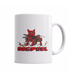 DogDevil Pug Köpek Kupa Bardak Porselen