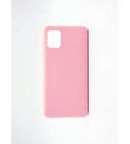 Samsung Galaxy A 51 Pembe Silikon Kılıf Modeli