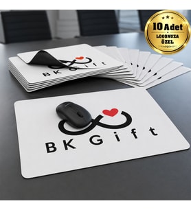 Logonuza Özel 10 Adet 28x40 cm Kaymaz Tabanlı Sümen Mouse Pad Kurumsal Baskılı