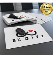 Logonuza Özel 10 Adet 28x40 cm Kaymaz Tabanlı Sümen Mouse Pad Kurumsal Baskılı