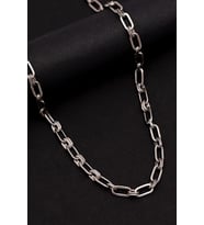 Oval Ataç Model Çelik Kolye • Sevgiliye • Eşe • Babaya • Arkadaşa Hediye Kolye
