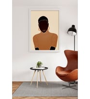 Çerçeveli Çoklu Tablo Çerçeveler Dekorasyon 50x 70 Ev Dekoru Konsept Tekli Çerçeve ÖZC--82