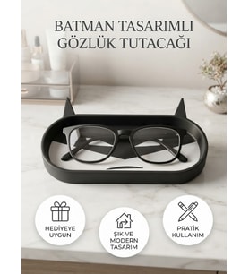 Karakter Figür Tasarımlı Gözlük Tutucu ve Çok Amaçlı Organizer