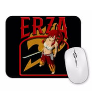Fairy Tail Erza Scarlet Ready to Fight Mouse Pad
