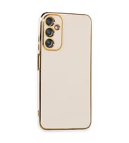 Samsung Galaxy A05s Kılıf Volet Silikon - Beyaz