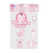 HOŞGELDİN KIZIM STICKER SET PK:1-