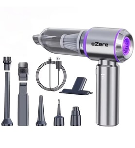 EZERE 16000pa Güçlü Portatif Taşınabilir Vakumlu Kablosuz Üflemeli Mini Araç - SSSSSS2440-7