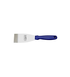 Bursa Paslanmaz Gıda Spatulası No:1, 5 Cm - Plastik Sap