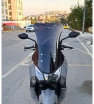 MOTOCAM SYM Joyride 300 Ön Cam 2023-2026 Model 65cm Siyah Renkli 4mm ORTA BOYLU