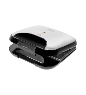 Rock'nToast Square Tost Makinesi Granit Kaplama 750W Kilitli Tasarım Paslanmaz Çelik