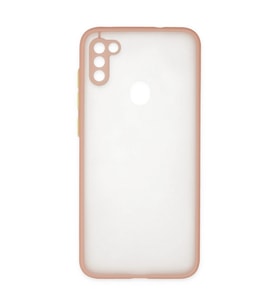Samsung Galaxy A11 Kılıf Montreal Silikon Kapak - Pembe