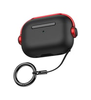 Pilelistore   Airpods 3 (3.nesil) Cool Kılıf - Siyah-Kırmızı
