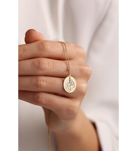 Kişiye Özel 925 Ayar Gümüş Boks Eldiveni Model Kolye (Gold)