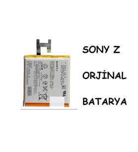 Sony Z Batarya Pil Orjinal