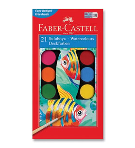Faber-Castell 21 Renk Sulu Boya