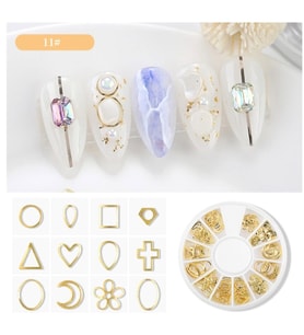 Metal Nail Art Tırnak süsü (F693-11)