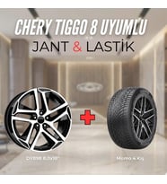 Chery Tiggo8 Uyumlu Momo235/55R18 Kış Lastiği 4 adet Yılı:2025+DY898 BD 18"Jant 4 Adet