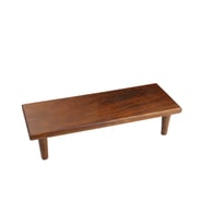Ayaklı Dikdörtgen Pide Tahtası 16x40 (Kahverengi)