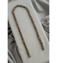 Hematit Doğal Taş Mat Antik Sarı Üçgen Kesim 6x3mm Dizi [AA]