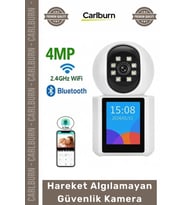 #Kamera Akıllı Ev 24 GHz WiFi 4MP Yüksek Çözünürlük Hareket Algılama Uzaktan Erişim Güvenlik Kamera