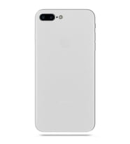 Apple iPhone 7 Plus Transparent Slim Case Mat Şeffaf