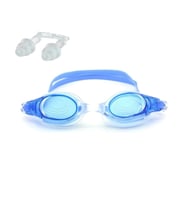 Bermuda 1138B Silikon Tpr Cant 144 Unisex Yüzücü Gözlüğü (Mavi)