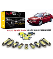 VW Bora Araçlar için LED İç Aydınlatma Ampul Seti FEMEX Parlak Beyaz