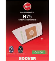 H75 Elektrikli Süpürge Torbaları, Mikrofiber, EPA, Thunder Space, A Cube Silence ve Optimum Power Elektrikli Süpürgelerle Uyumlu, 4 Adet