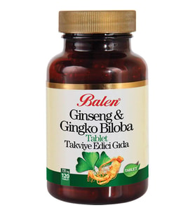Balen Ginseng Ginko Biloba Tablet 120 Adet