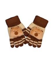 Kitti Erkek Çocuk 4-8 Yaş Örme Eldiven - Standart