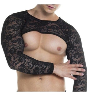 Mulvxbrf Brf02 Erkek  Dantel Crop (Mulvix)